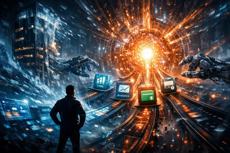 The SaaS Trap Is Your Business Model About to be Automated Out of Existence