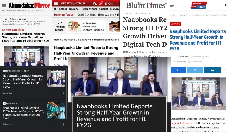 Naapbooks Limited H1 FY26 Press Release