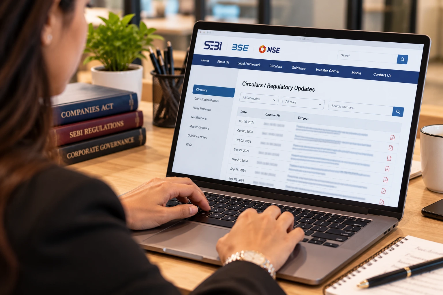 Professional Regulatory Research Workspace