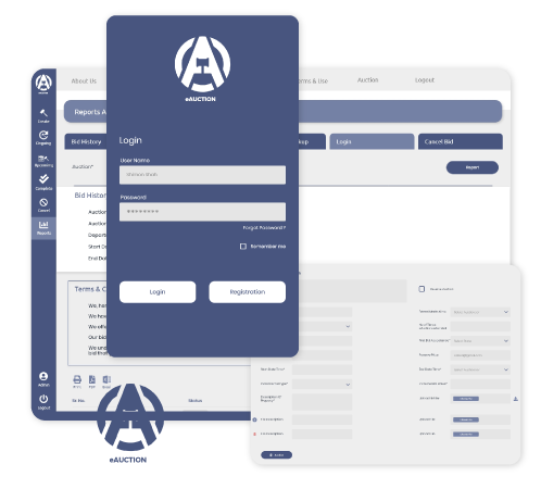 eAuction App Easy to use 