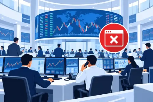 Closed Market Trading Floor