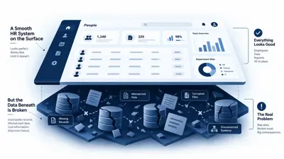 hrms migrations fail data layer